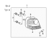 Toyota Echo Back Up Light Diagram - 81560-52300