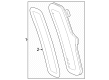 Toyota Prius Side Marker Light Diagram - 81760-47010