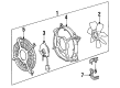 Toyota Tercel Radiator fan Diagram - 16361-55040