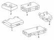 Toyota GR Supra Car Speakers Diagram - 86160-WAA08