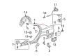 Toyota Avalon Fuel Door Hinge Diagram - 77360-53010