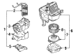 Toyota Pickup Blower Motor Diagram - 87130-89115