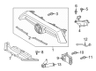 Toyota 4Runner Grille Diagram - 53101-35100-B1