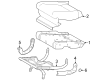 Toyota Grand Highlander Seat Cushion Diagram - 79245-0E030