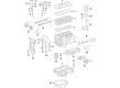 Toyota Highlander Piston Ring Set Diagram - 13011-36061