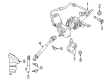 Toyota Prius V Steering Column Diagram - 45250-47300