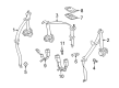 Toyota Yaris Seat Belt Diagram - 73310-0D213-B0