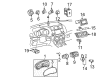 Toyota Highlander Mirror Switch Diagram - 84871-0E030