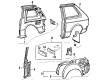 Toyota Starlet Weather Strip Diagram - 62742-10060