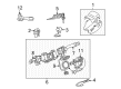 Toyota Windshield Wiper Switch Diagram - 84652-14642