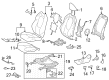 Toyota GR Corolla Seat Covers Diagram - 71072-1AL60-C8