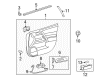 Toyota Highlander Door Seal Diagram - 68172-0E040