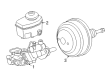 Toyota Tundra Brake Booster Diagram - 44610-0C051