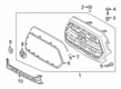 Toyota Tacoma Grille Diagram - 53100-04510-D0