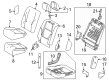 Toyota Tacoma Seat Cushion Diagram - 71651-AK010