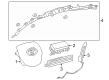 Toyota Crown Signia Airbag Diagram - 62170-30280