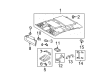 Toyota Tundra Dome Light Diagram - 81240-0C050-B0