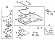 Toyota Corolla Cross Dome Light Diagram - 81260-02F80-C0