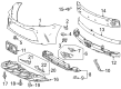 Toyota Camry License Plate Diagram - 75101-AQ010