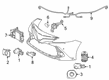 Toyota Parking Assist Sensor Diagram - 89341-06070-B0