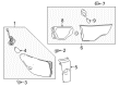 Toyota Highlander Back Up Light Diagram - 81560-0E161
