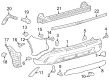 Toyota Corolla Cross Bumper Cover Diagram - 52159-0A200