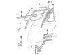 Toyota Corolla Rear Passenger Door Handle Latch Diagram - 69330-12160