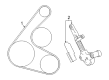 Toyota Corolla Drive Belt Diagram - 90916-A2016