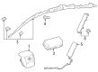 Toyota Prius Airbag Diagram - 73920-47160