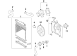Toyota Yaris Radiator Diagram - 16400-0M320