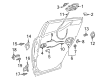 Toyota C-HR Exterior Door Handle Diagram - 69230-10101-G0
