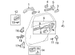 Toyota Highlander Door Latch Assembly Diagram - 69060-48030