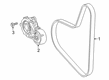Toyota Corolla Cross Drive Belt Diagram - 90916-A2035
