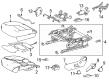Toyota Land Cruiser Seat Cushion Diagram - 71512-60630