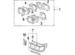 Toyota Van Headlight Diagram - 00234-46H56