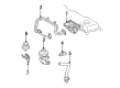 Toyota Land Cruiser EGR Valve Diagram - 25620-66010