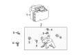Scion ABS Control Module Diagram - 44050-52800