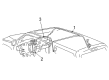 Toyota 4Runner Antenna Diagram - 86300-35160