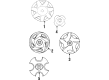 Toyota Tercel Wheel Cover Diagram - 42602-16100