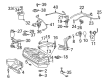 Toyota Fuel Injector O-Rings Diagram - 23291-41010
