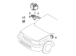 Toyota Tercel ABS Pump And Motor Assembly Diagram - 44050-16010