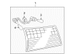 Toyota Sienna Light Socket Diagram - 81675-AE020