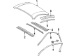 Toyota Supra Weather Strip Diagram - 62382-14150