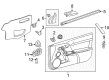 Toyota Yaris Power Window Switch Diagram - 84820-21050