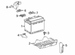 Toyota Camry Car Battery Diagram - 00544-H6074-770