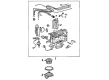 Toyota Cressida Heater Control Valve Diagram - 87240-22280