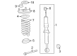 Toyota Sequoia Strut Housing Diagram - 48510-8Z539