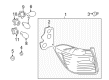 Toyota Highlander Back Up Light Diagram - 81561-48270