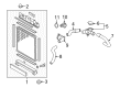 Scion iQ Thermostat Housing Diagram - 16323-47010