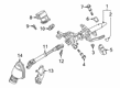 Toyota Corolla Steering Column Diagram - 4520A-12231